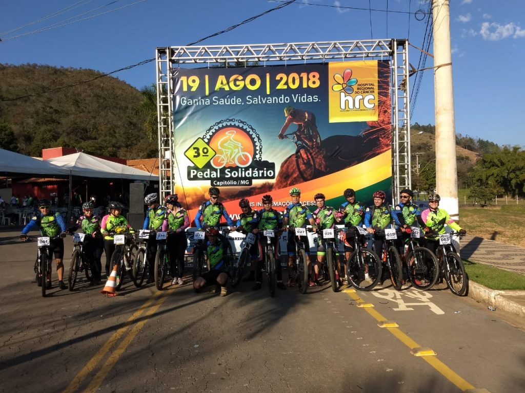 3º. Pedal Solidário, realizado no dia Nacional do Ciclista